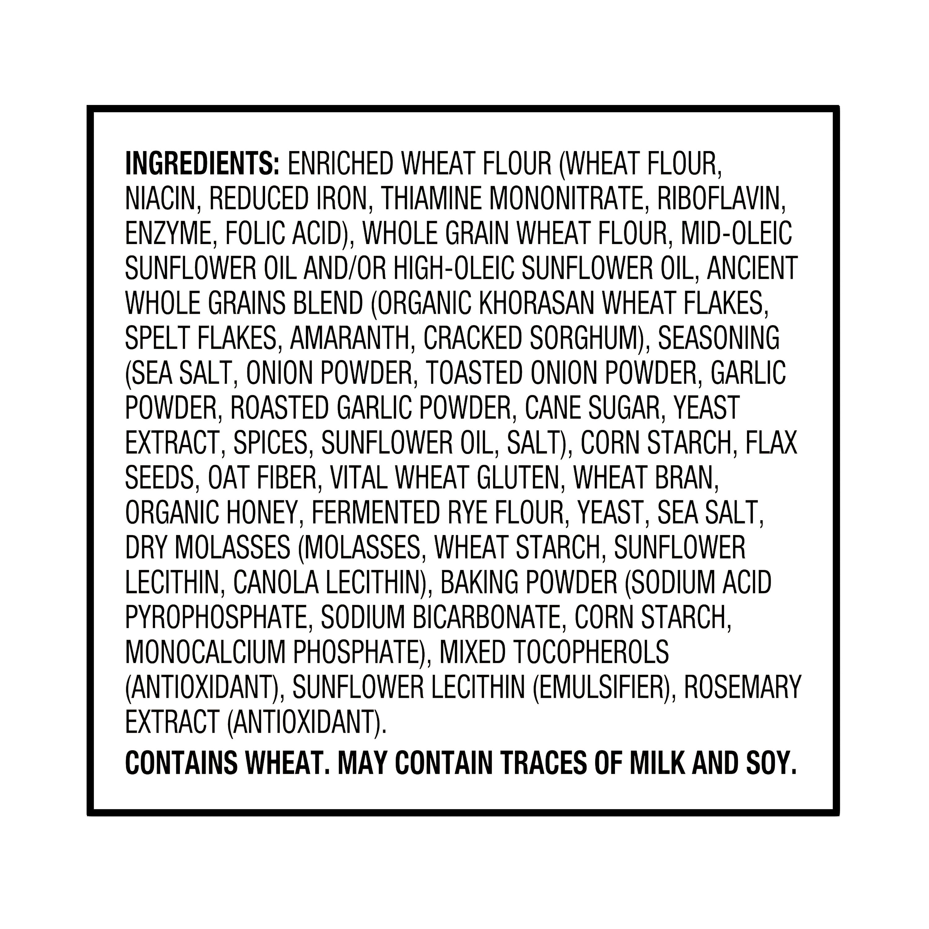 Great Value Everything Pita Crackers, 5 oz
