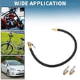 thumbnail image 2 of 1 Juego de Tubo de Extensión de Inflador de Neumáticos de 19.69 pulgadas Undeflatable 0.305inx32TPI para Coche Motocicleta Bicicleta, 2 of 6
