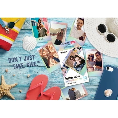Fujifilm - instax mini Mermaid Tail Instant Film (10 Sheets)