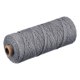 thumbnail image 1 of Algodón Cuerda Retorcido Trenzado Cuerda Cordón, Gris 100 m/109 Yardas 2mm Diámetro para Pared Colgante, Planta Colgador, Tejer, Macramé Anudar, 1 of 7