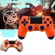 thumbnail image 4 of Control inalámbrico recargable compatible con Ps4 Naranja con Azul, 4 of 6