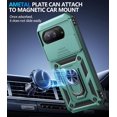 thumbnail image 5 of KOMI for Google Pixel 9a Case with Slide Camera Cover HD Screen Protector [Military Grade 16ft. Drop Tested] Magnetic Ring Holder Kickstand Protective Phone Case for Google Pixel 9A 2025 (6.3 inch), 5 of 8