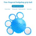 thumbnail image 4 of Finger Ball Ejercitador Finger Grip Fortalecimiento De La Bola Stress Ball Para El Ejercicio De La Mano Vogacara OD013913-00, 4 of 6