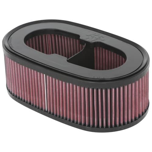 Fits 2020-2022 Chevrolet Corvette K & N Filters Air Filter E-0636 Washable; Red; Cotton Gauze