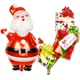 thumbnail image 4 of Globos de muñeco de nieve de Papá Noel de dibujos animados, decoraciones para fiestas de Navidad y Año Nuevo, globos de aluminio para fiestas, globos de helio inflables, juguetes para niños, 4 of 5