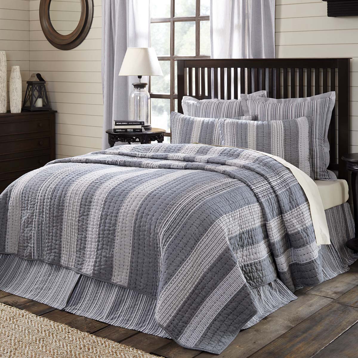 VHC Coastal Farmhouse Bedding Cape Cod Quilt