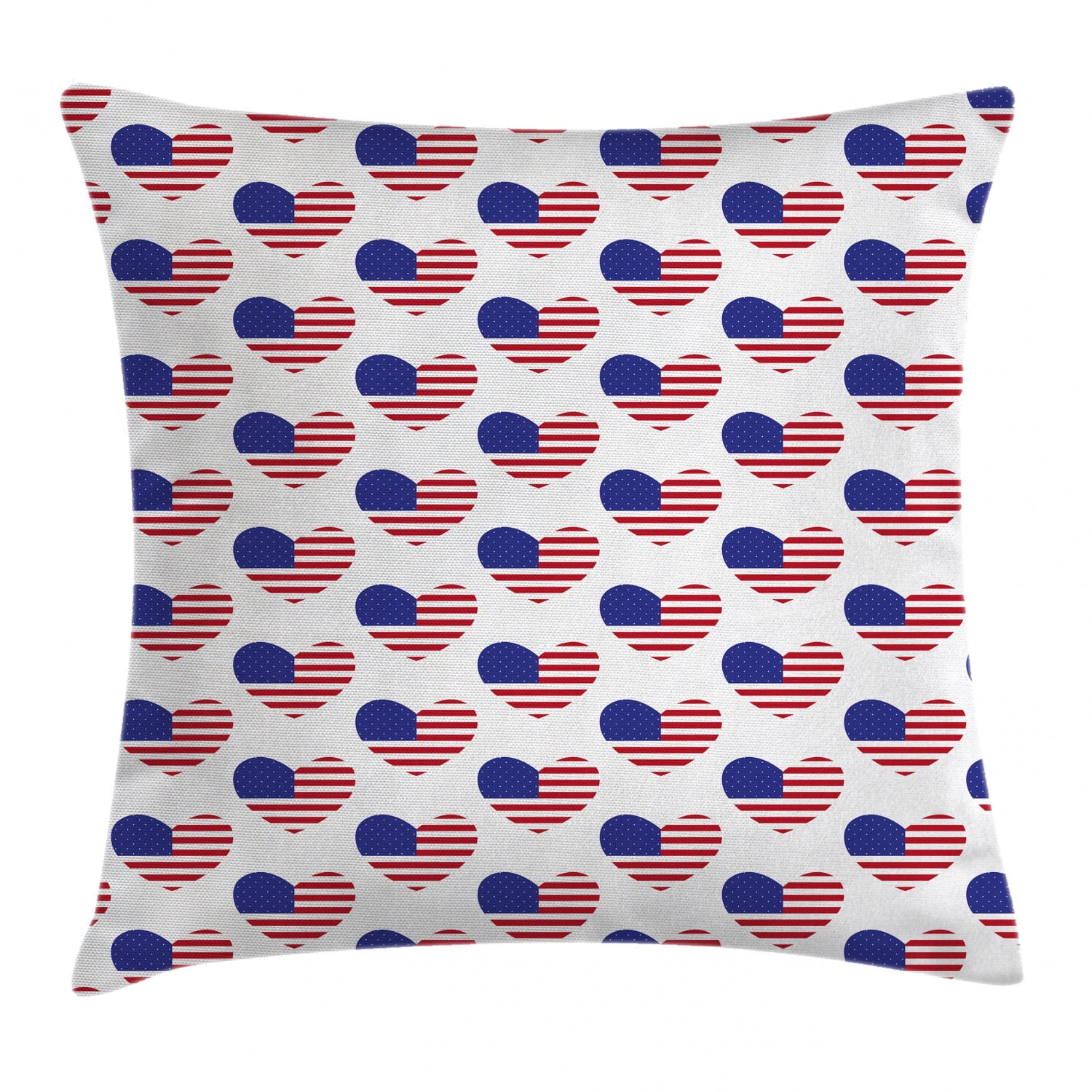 4th of July Decor Throw Pillow Cushion Cover, Retro Happy Independence