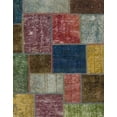 thumbnail image 1 of Ahgly Company Indoor Rectangle Abstract Khaki Green Abstract Area Rugs, 3' x 5', 1 of 6