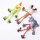 thumbnail image 3 of Plush Dog Chew Toy, Durable Squeaky Dog Toys Cute Rope Animal Dog Toy With Rope, 3 of 4