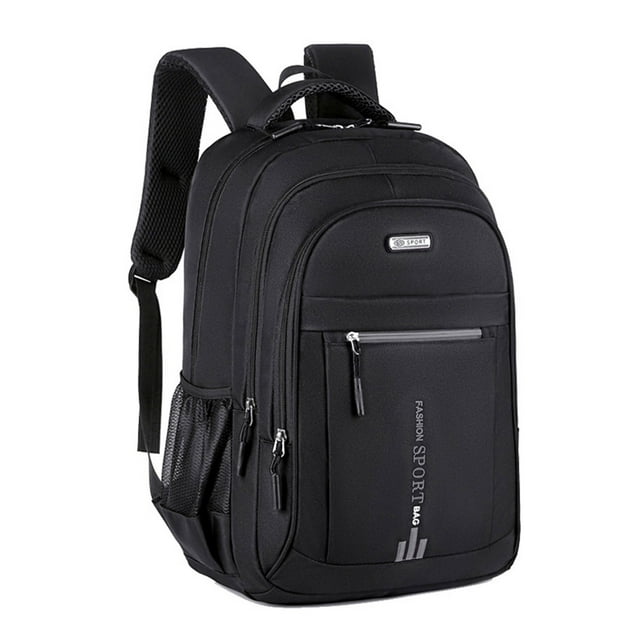 JSCDRPDWL Large Backpack for Women Mom Backpack Black Backpacks for Travel Computer Backpack Laptops for Simple Backpack Men Senior Backpack Mochila, Black One Size