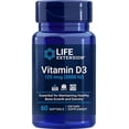thumbnail image 1 of Vitamina D3 Life Extension 125mcg 5000 Iu 60 Cápsulas Apoyo A Huesos, 1 of 9