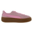 thumbnail image 2 of Puma Suede Platform GS Girls Shoes Size 5, Color: Prism Pink, 2 of 5