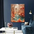 thumbnail image 5 of Kdxio Fantasy Underwater Jellyfish Pattern Canvas Wall Art 12x16 Inches - Waterproof HD Print Solid Wood Frame for Living Room & Bathroom,Vertical, 5 of 8