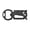 Black, variant on 9 in 1 Card Multitool Keychain Everyday Use Tools Cards Hiking Camping Tool Bottle Opener Pocket Multitool Credit Card