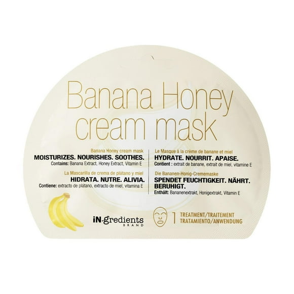iN.gredients Brand Banana Honey Cream Mask