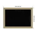 thumbnail image 2 of Amanti Art Black Cork Board Framed Mosaic Gold Bulletin Board 40 in. x 28 in., 2 of 8