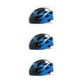 thumbnail image 4 of Eigraketly Casco de bicicleta ligero para hombres adultos Protección de seguridad y portabilidad Casco de ciclismo combinado Azul y blanco Type1 NO1, 4 of 6