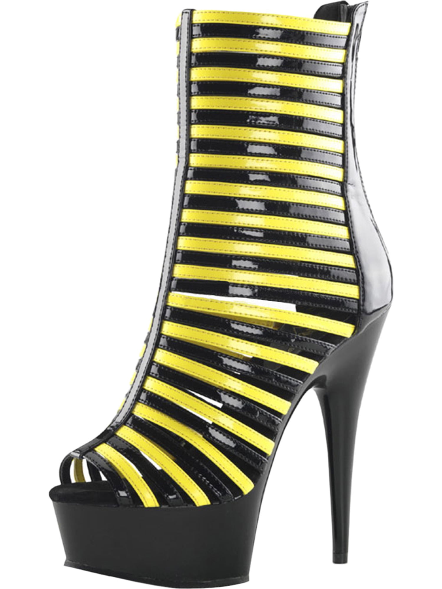 dark yellow heels