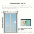 thumbnail image 5 of Large multi-size white mosquito screen window net to protect against mosquitoes and flies, 5 of 6