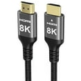 thumbnail image 4 of 10K 8K 4K HDMI Cable 48Gbps 6.6 FT,  Ultra High Speed HDMI® Cable 4K 240Hz 144Hz 120Hz 8K60Hz 0.01ms HDR10+ eARC HDCP2.3, 4 of 12
