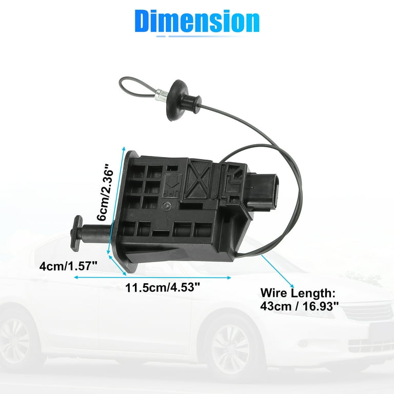エマルジョンアタンシブ 100個 Unique Bargains Fuel Lid Actuator Gas Door Assembly 74700-TVA-A02