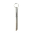 thumbnail image 5 of Soporte portátil para palillos de dientes, acero inoxidable, aluminio, resistente al agua, estuche para palillos de dientes, bolsillo de viaje, 3 piezas con llavero, para exteriores, 5 of 5