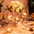 thumbnail image 6 of Sziqiqi Tall Glass Hurricane Candle Holders 30-Pc for Float Candles for Wedding Table Centerpiece, 6 of 8