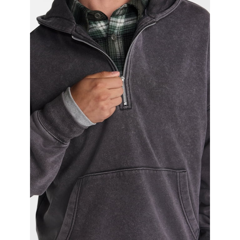No Boundaries Boxy Fit Half Zip Hoodie photo 4