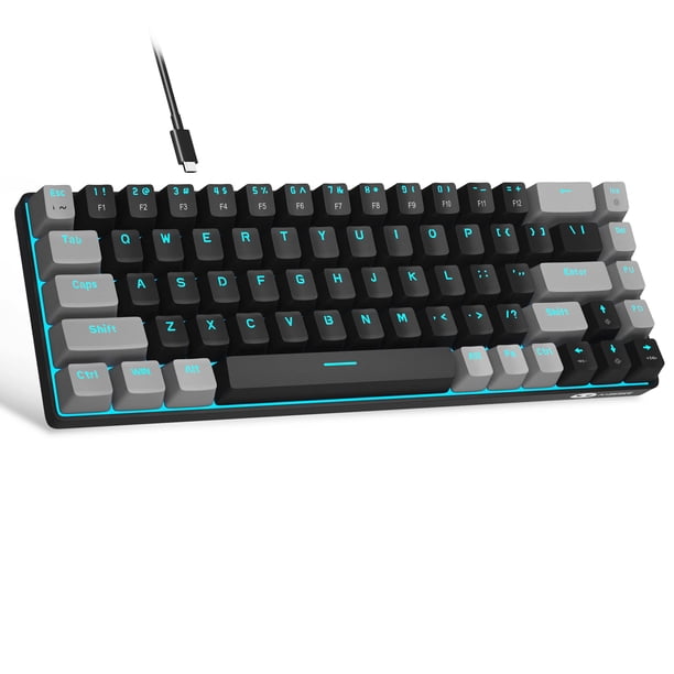 Teclado mecánico para juegos MageGee MK-Box 68 teclas negro/gris