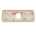 thumbnail image 2 of Guard behind Faucet Water Catcher Pad Reusable Flower Printed for Kitchen Style A, 2 of 9