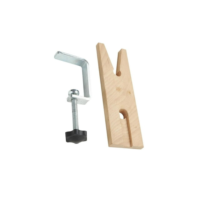 ZheElen Bench Pin Clamp Set Adjustable Jeweler Table of premium Clamp for Jewelry Making Sawing Style A