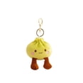 thumbnail image 2 of Cute Dumpling Squishy Plush Keychain, Soft Bao Squishy Dumpling Bag Pendant Gift for Kids Girls, 2 of 7