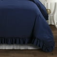 thumbnail image 5 of 2-Pc Twin XL Comforter Set in Navy, 5 of 11