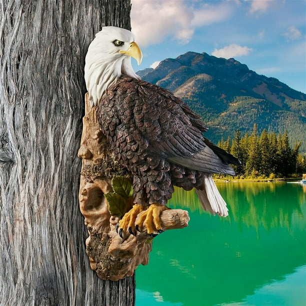 Design Toscano American Bald Eagle Bird of Prey Wall Sculpture