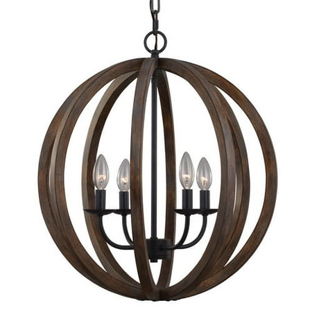 High Country Foyer Chandelier - Murray Feiss F2935/4 Allier 4 Light Large Foyer Chandelier
