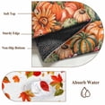 thumbnail image 2 of Thanksgiving Area Rug 4x6 Washable Rug Non Slip Fall Pumpkin Sunflower Orange Watercolor Large Area Rug Indoor Floor Carpet for Entryway Bedroom Kitchen Living Room Home Office Dining Room Nursery, 2 of 8