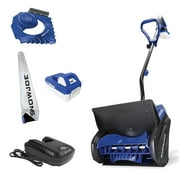 Restored Premium Snow Joe 24V-SS13-TV1 24-Volt iON+ Cordless Snow Shovel Bundle W/ 4 Ah Battery (Refurbished)