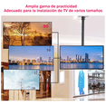 thumbnail image 5 of Soporte De Techo Para Tv Monitor 32 A 80 Pulgadas Máx 45kg Belug, Negro, 5 of 5