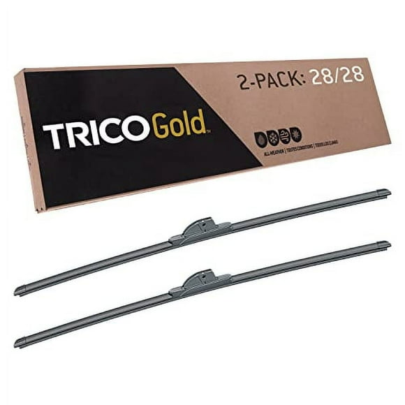 TRICO Gold Wiper Blade 28 inch Fits Select Ford, Dodge, Kia, Mercedes-Benz, Chrysler, Plymouth, Cadillac, Maybach, Model Years (18-2828)