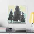 thumbnail image 4 of Pine Tree Pointillism - Canvas, 4 of 10
