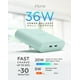 thumbnail image 3 of Cargador iHome Multiport USB-C AC Pro de 40 W, 2 puertos, bloque plano de 40 W, 3 of 7