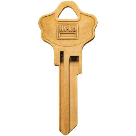 UPC 029069714017 product image for Hy-Ko 21200KW10BR Key Blank with Color Dipped Head, Brass | upcitemdb.com