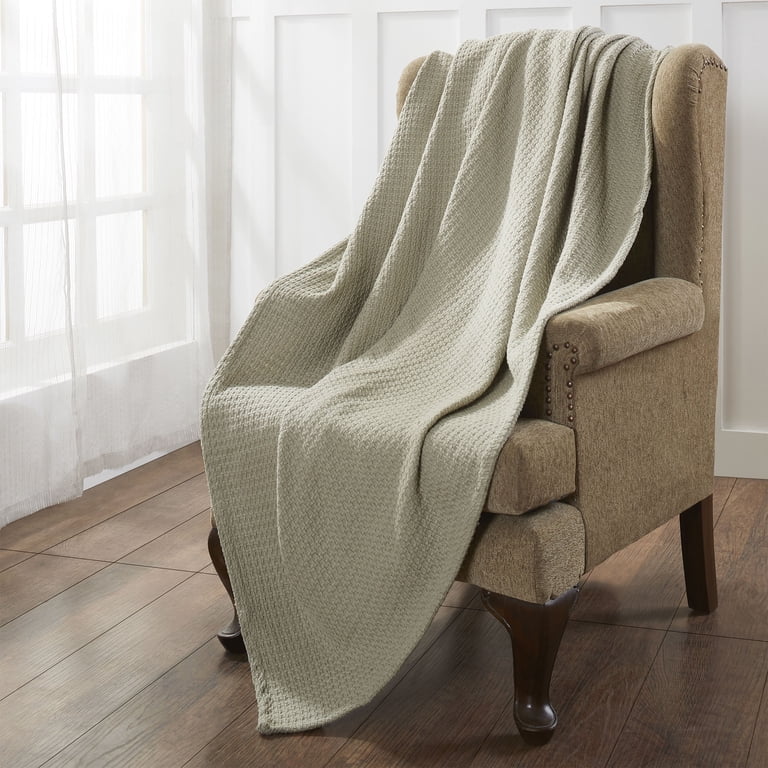 Modern Thread Oatmeal Waffle Weave 100% Cotton Adult Thermal Blanket, King  - Walmart.com