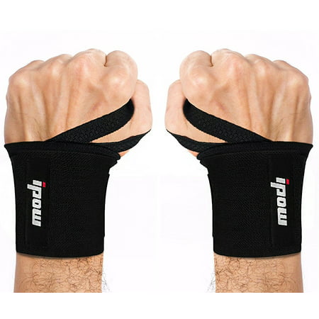IPOW Adjustable 18.5 inches Wrist Wrap Brace Breathable Support Protection Recovery for Arthritis Tendonitis Sprains, Weightlifting Crossfit Bodybuilding, 2pcs, Cyber Monday / Green Monday (Best Cyber Monday Travel Deals 2019)