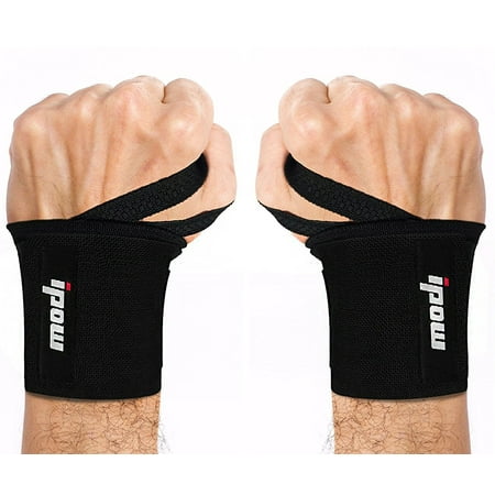 Cyber Monday Deals Outdoor Furniture IPOW Adjustable 18.5 inches Wrist Wrap Brace Breathable Support Protection Recovery for Arthritis Tendonitis Sprains, Weightlifting Crossfit Bodybuilding, 2pcs, Cyber Monday / Green Monday Deal ()
