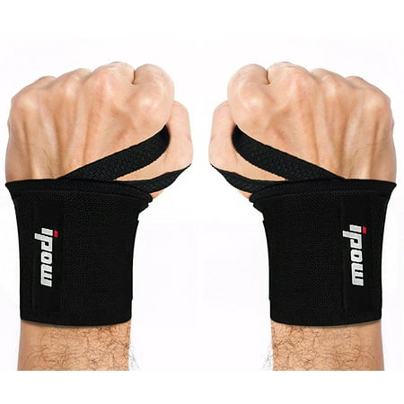 IPOW Adjustable 18.5 inches Wrist Wrap Brace Breathable Support Protection Recovery for Arthritis Tendonitis Sprains, Weightlifting Crossfit Bodybuilding, 2pcs, Cyber Monday / Green Monday (Best Cyber Monday Makeup Deals 2019)