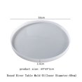 thumbnail image 2 of Moule en Résine Grand Ornement Rond Moule en Silicone pour Fabrication de Table en Rivière DIY Moule en Résine Époxy Cristal pour Art en Résine, Matériau Amélioré, 2 of 7