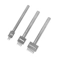 thumbnail image 1 of Leather Tools 3Pcs Spacing Punch Tool Diy Leather Craft Hole Punching Set Belt Hole Puncher8Mm2 4 6  Stamping Punching, 1 of 7