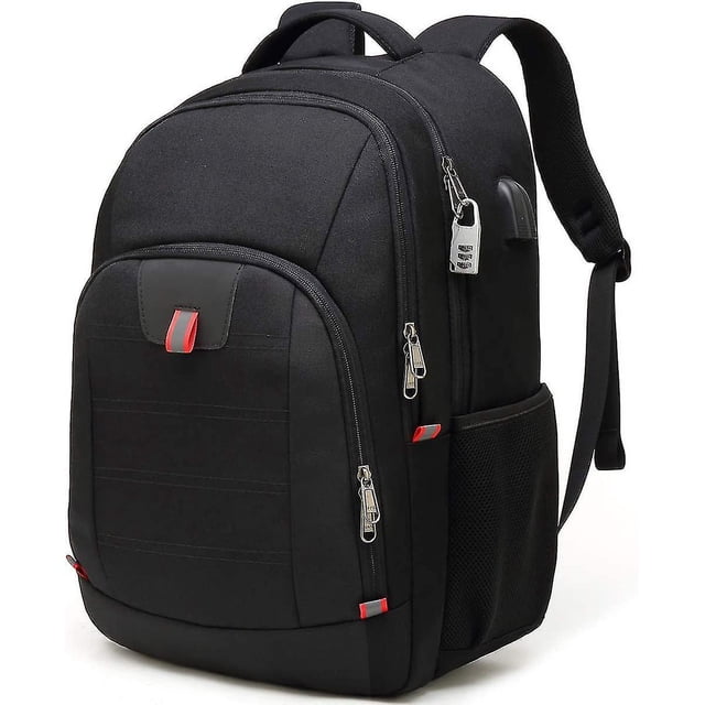 Mochila Escolar universitaria YONGSHENG Antirrobo extra grande con puerto de carga USB resistente AL AGUA