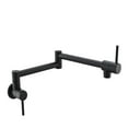 thumbnail image 1 of Foldable Kitchen Faucet Single Cold Single Hole Sink Tap Rotate Folding Spout Brass Pot Filler Tap Wall Mounted ,bar Laundry RV Farmhouse, 1 of 7